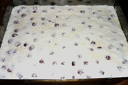 Buttermilch - Kokos - Kuchen mit Kirschen 1