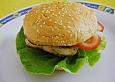 Gesunder Fischburger