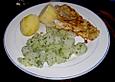 Fischfilet in krosser Panade