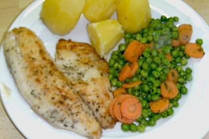 Fischfilet in krosser Panade 5