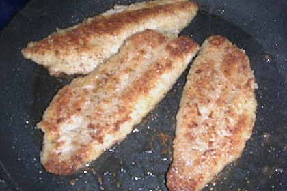 Fischfilet in krosser Panade 6
