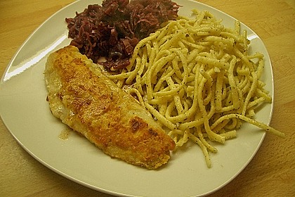 Fischfilet in krosser Panade 9