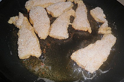 Fischfilet in krosser Panade 11