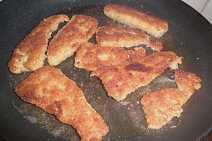 Fischfilet in krosser Panade 12