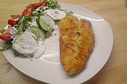 Fischfilet in krosser Panade 14