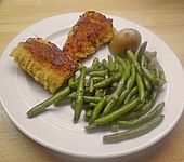 Fischfilet in krosser Panade (Bild)
