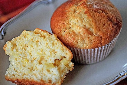 Zitronen - Kokos - Apfel - Muffins