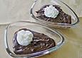 Doppelter Schokoladenpudding
