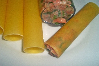 Spinat - Hackfleisch - Cannelloni 1
