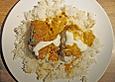 Curry - Kebab oder Indische Fleischb&auml;llchen in Curryso&szlig;e