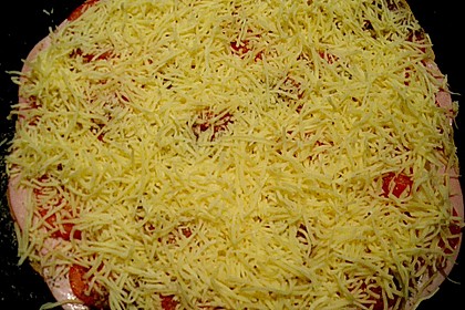 Gef&uuml;lltes Fladenbrot