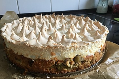 Rhabarber - Baiser - Kuchen 8
