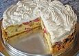 Rhabarber - Baiser - Kuchen