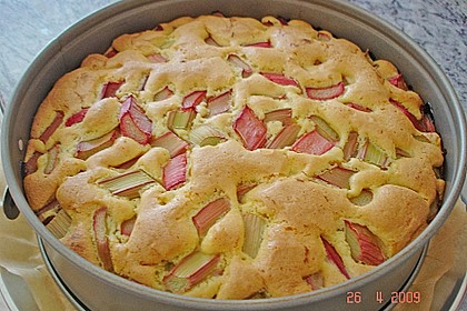 Rhabarber - Baiser - Kuchen 83