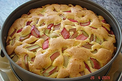 Rhabarber - Baiser - Kuchen 39