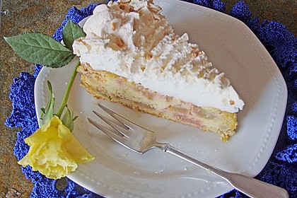 Rhabarber - Baiser - Kuchen 31