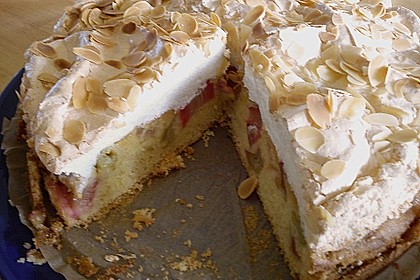 Rhabarber - Baiser - Kuchen 36
