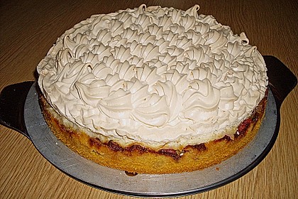 Rhabarber - Baiser - Kuchen 7