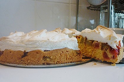 Rhabarber - Baiser - Kuchen 56