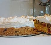 Rhabarber - Baiser - Kuchen (Bild)