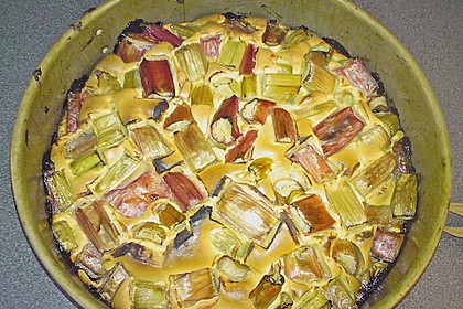 Rhabarber - Baiser - Kuchen 120