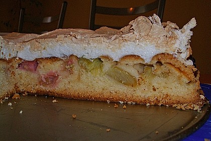 Rhabarber - Baiser - Kuchen 35