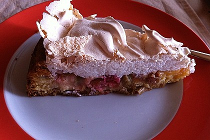 Rhabarber - Baiser - Kuchen 40
