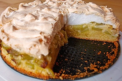 Rhabarber - Baiser - Kuchen 38