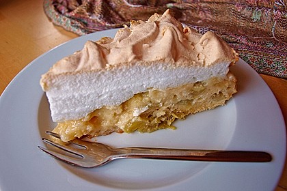 Rhabarber - Baiser - Kuchen 6