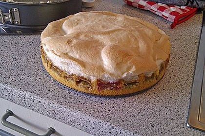 Rhabarber - Baiser - Kuchen 86