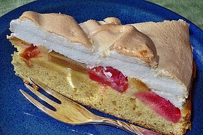 Rhabarber - Baiser - Kuchen 19