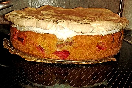 Rhabarber - Baiser - Kuchen 25