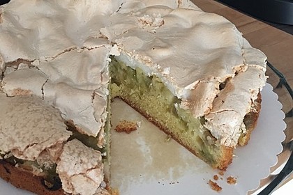 Rhabarber - Baiser - Kuchen 122