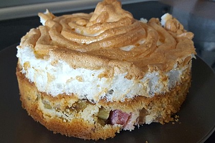Rhabarber - Baiser - Kuchen 60