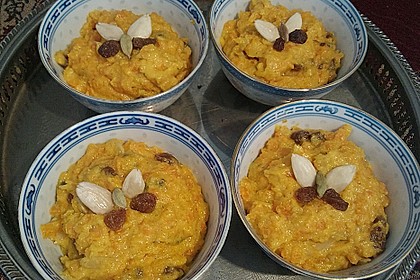 Karotten - Rosinen - Halwa 4