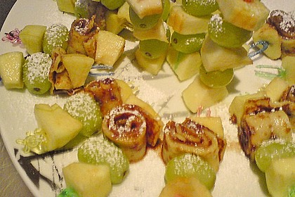 Crepe - Fruchtspieß 7