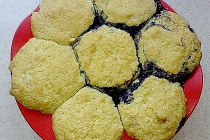 Schnelle vegane Apfel- oder Heidelbeermuffins 6