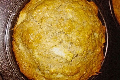 Schnelle vegane Apfel- oder Heidelbeermuffins 8