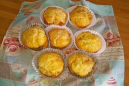 Schnelle vegane Apfel- oder Heidelbeermuffins 2