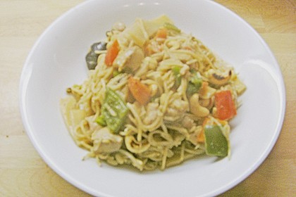 Asiatische Nudelpfanne 3