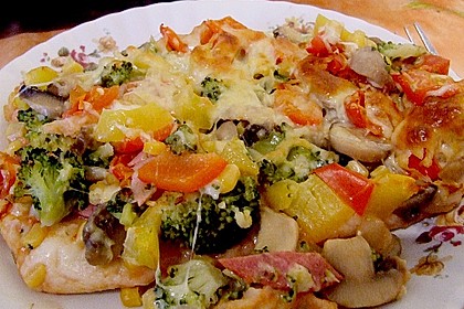 Pizzateig kalorien- und fettarm 12