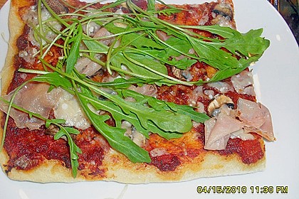 Pizzateig kalorien- und fettarm 16