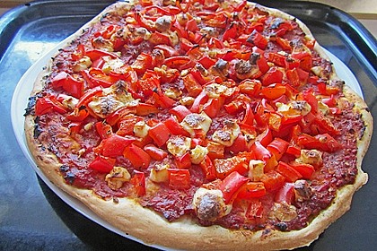Pizzateig kalorien- und fettarm 25