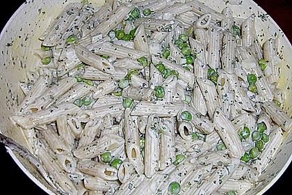 Vegetarischer Nudelsalat