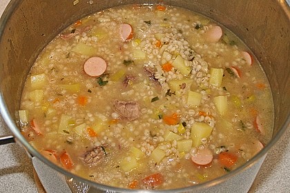 Graupensuppe 6
