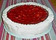 Erdbeer - Quark - Torte