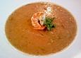 Fenchel - Tomaten - Suppe mit Garnelen