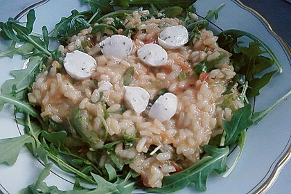 Rucola - Tomaten - Risotto