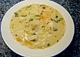 Ecuadorianische Fischsuppe mit Salsa