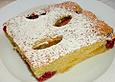 Pfirsich - Kirsch - Blechkuchen